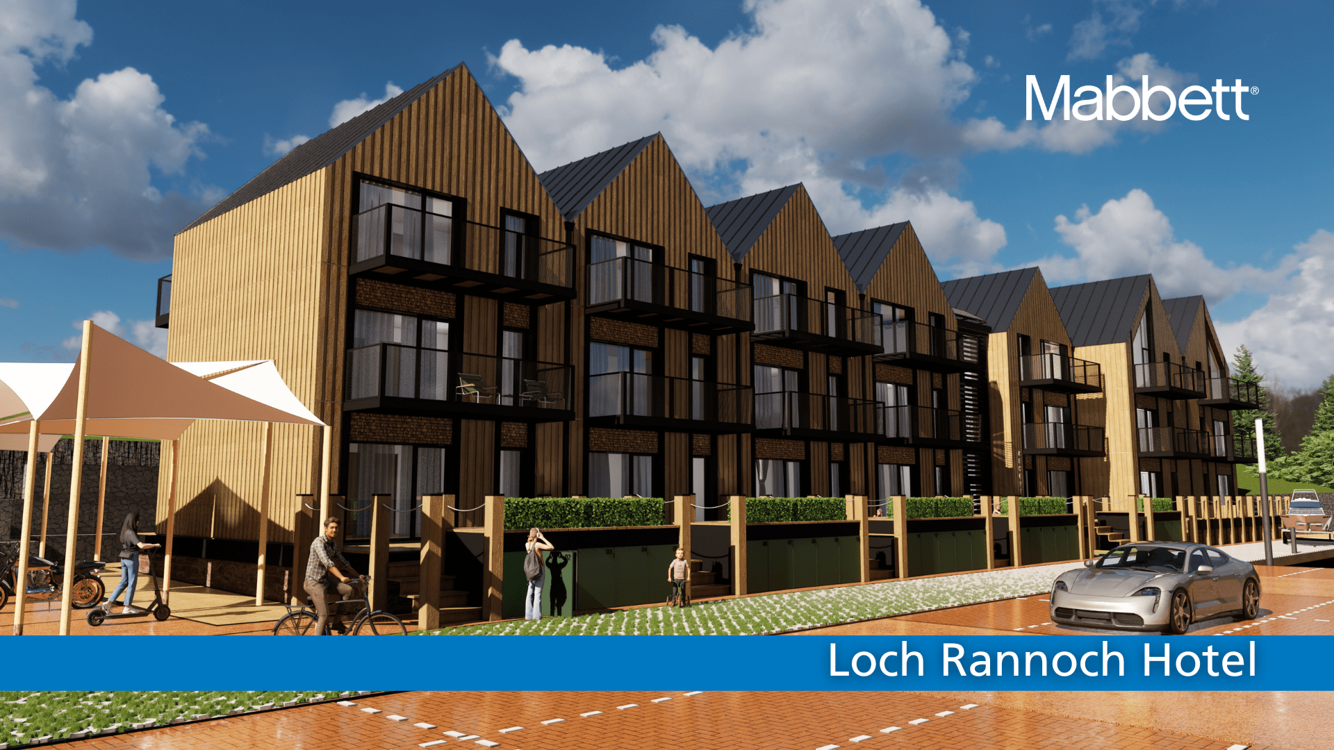 Mabbett Architectural Project, Loch Rannoch Hotel