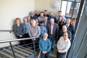 Mabbett senior management with Inverness Team