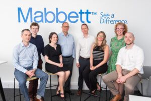 Team Mabbett in the new office in Belfast